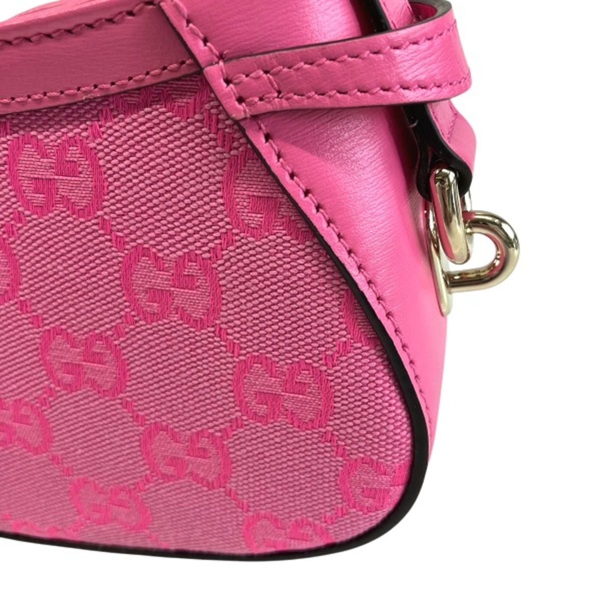 Gucci Moonside Mini Shoulder GG Canvas Bag — view 7