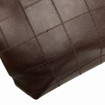 Chanel Choco Bar Tote Bag Caviar Leather — view 7