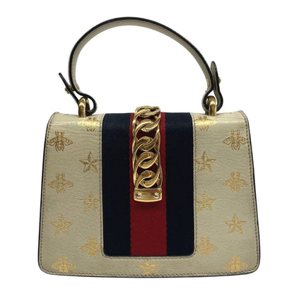 Gucci Bee & Star Sylvie Shoulder Bag Leather — view 2