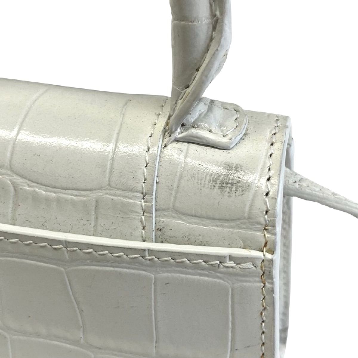 Balenciaga Hourglass Mini 2-Way Shoulder Bag Leather — view 7