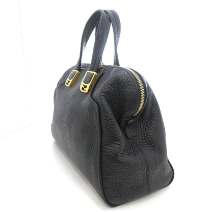 Fendi Chameleon Large 2-Way Shoulder Bag Leather Black — view 2