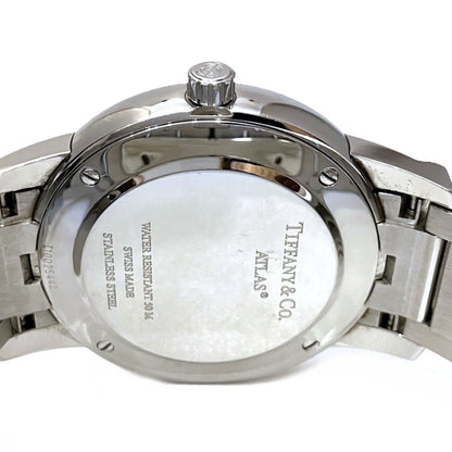 Tiffany & Co Atlas Dome Watch SS Quartz White Dial — view 5