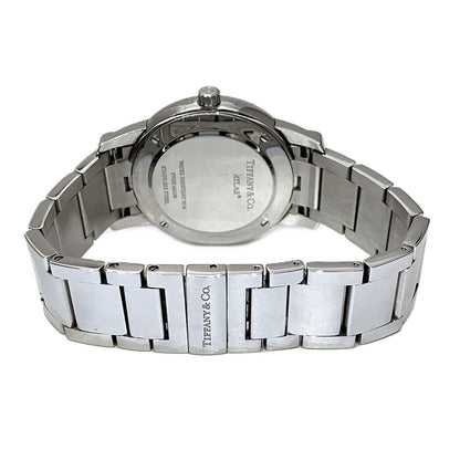 Tiffany & Co Atlas Dome Watch SS Quartz White Dial — view 6
