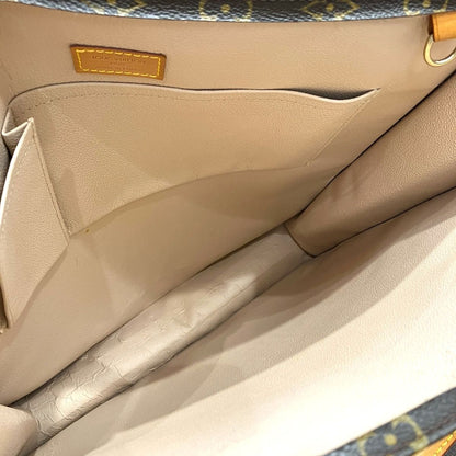 Louis Vuitton Monogram Sac Plat Tote Bag Canvas — view 6