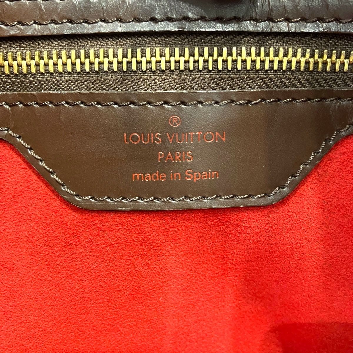 Louis Vuitton Damier Hampstead MM Shoulder Bag Canvas Leather — view 4