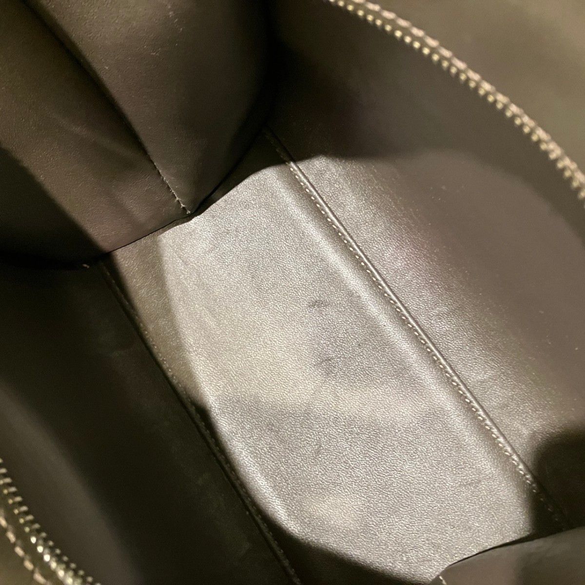 Fendi Handbag Leather Gray — view 6