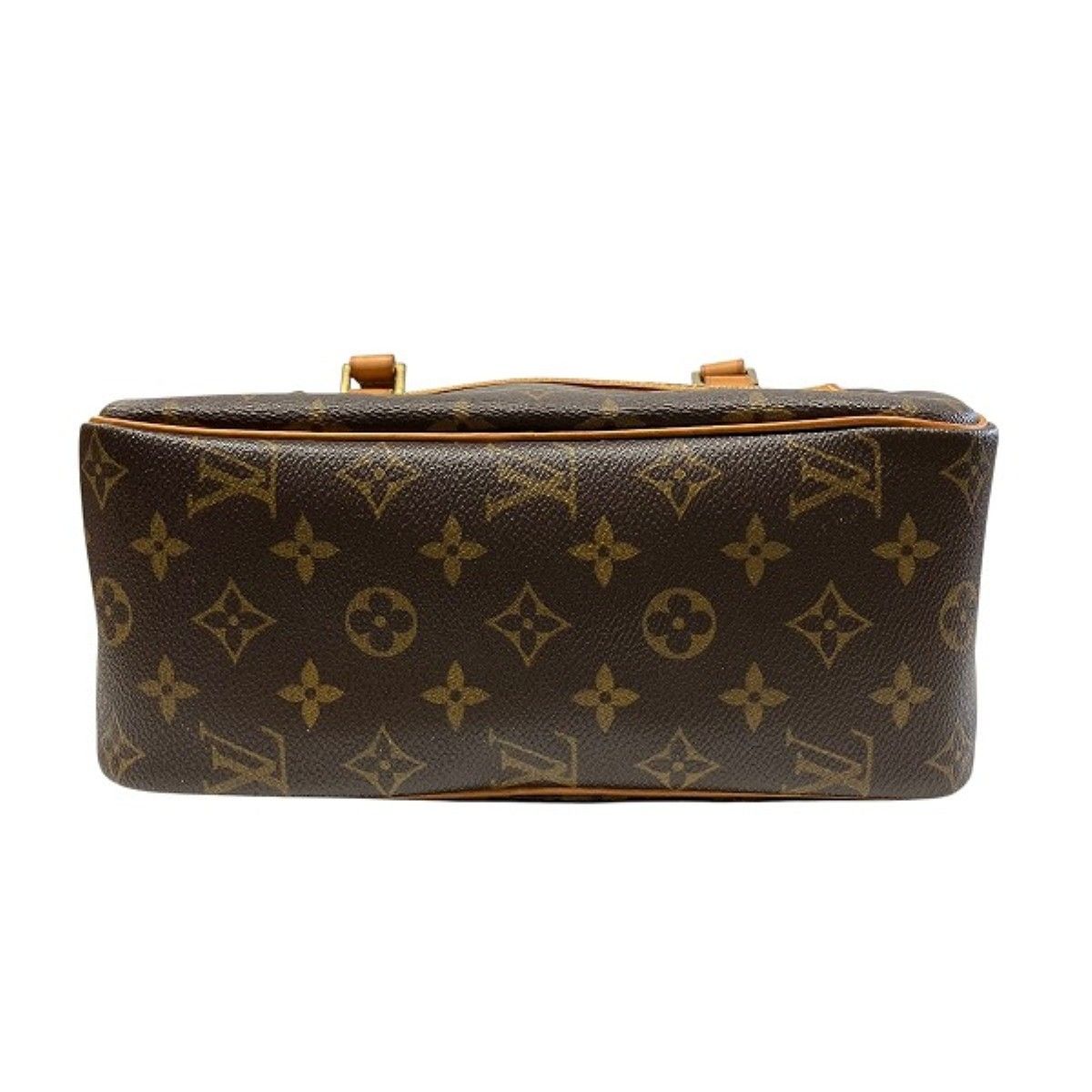 Louis Vuitton Cite MM Monogram Shoulder Bag Canvas — view 3
