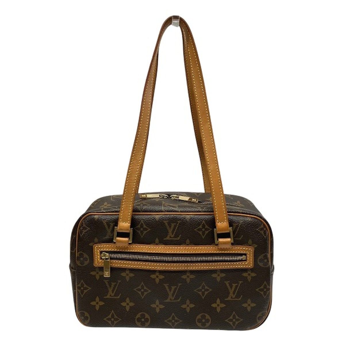Louis Vuitton Cite MM Monogram Shoulder Bag Canvas