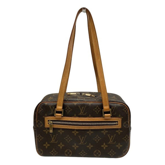 Louis Vuitton Cite MM Monogram Shoulder Bag Canvas