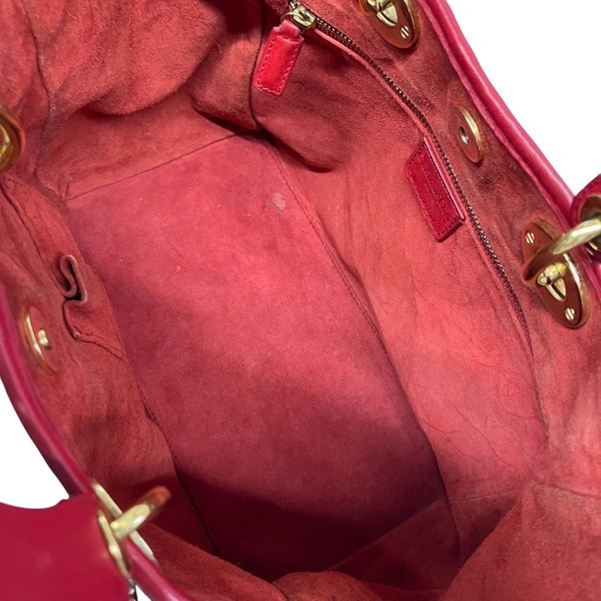 Dior Intrecciato Lady Dior Handbag Leather — view 5