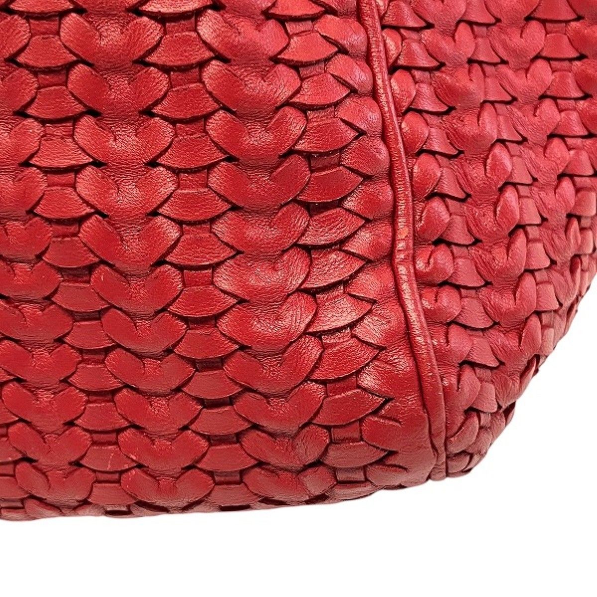 Dior Intrecciato Lady Dior Handbag Leather — view 7