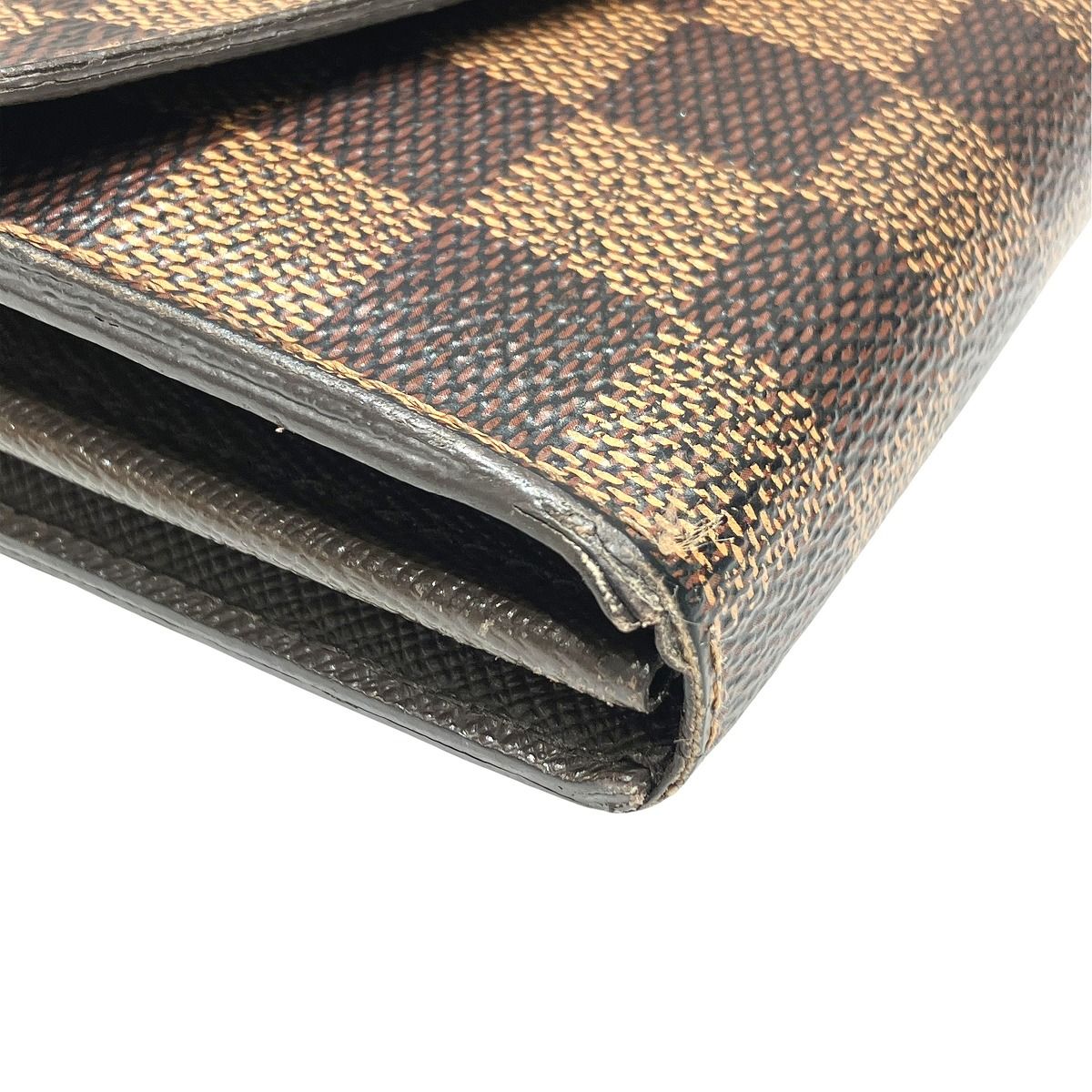Louis Vuitton Portefeuille Sarah Ebene Damier Wallet Canvas — view 7
