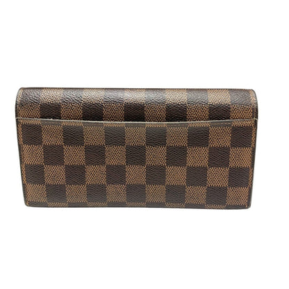 Louis Vuitton Portefeuille Sarah Ebene Damier Wallet Canvas — view 2