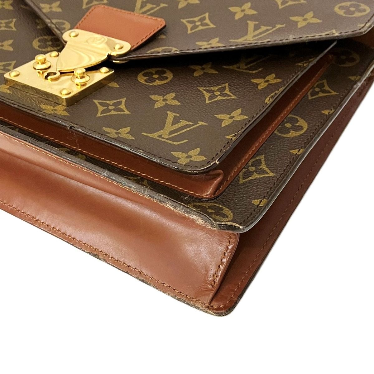 Louis Vuitton Monceau 28 Monogram Business Bag Canvas — view 6