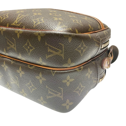 Louis Vuitton Reporter PM Monogram Shoulder Bag Canvas — view 7