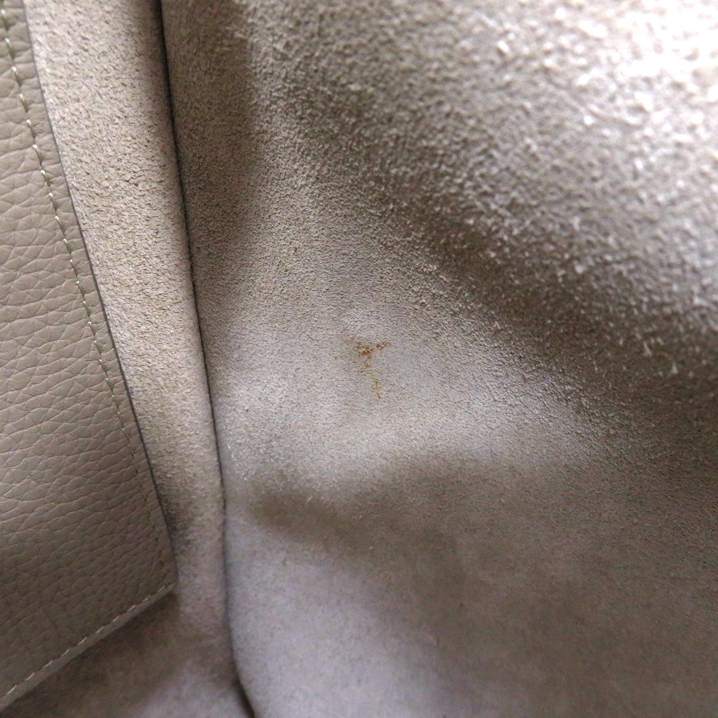 Celine Big Small Shoulder Bag Leather Beige — view 7