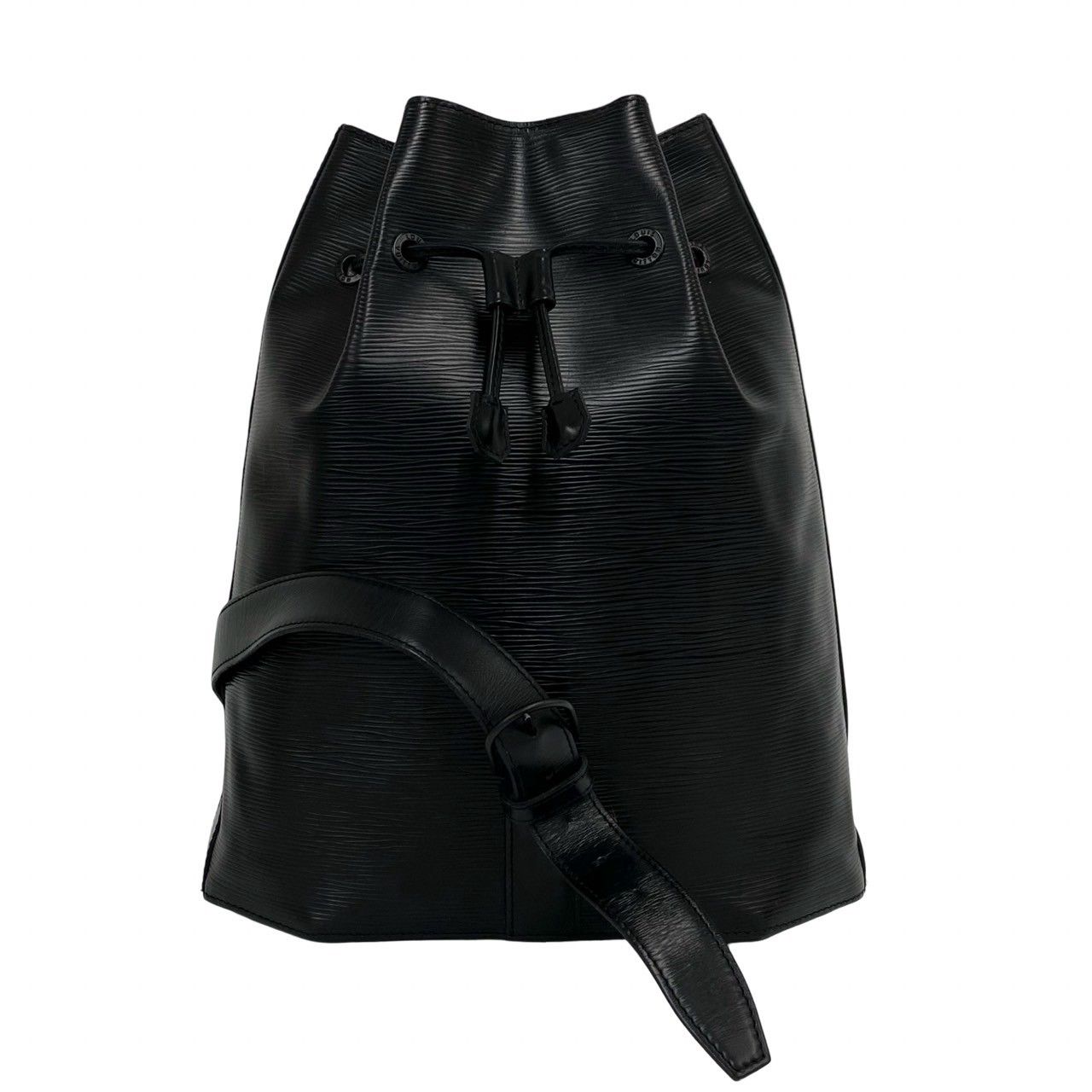 Louis Vuitton Vintage Sac a Dos Epi Leather Shoulder Bag Black Noir — view 3