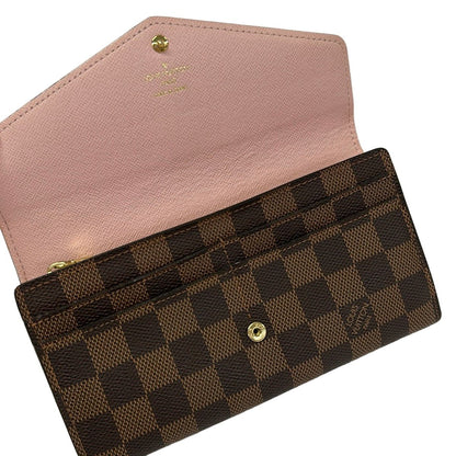 Louis Vuitton Wallet Damier Portefeuille Sarah Rose Ballerine — view 3