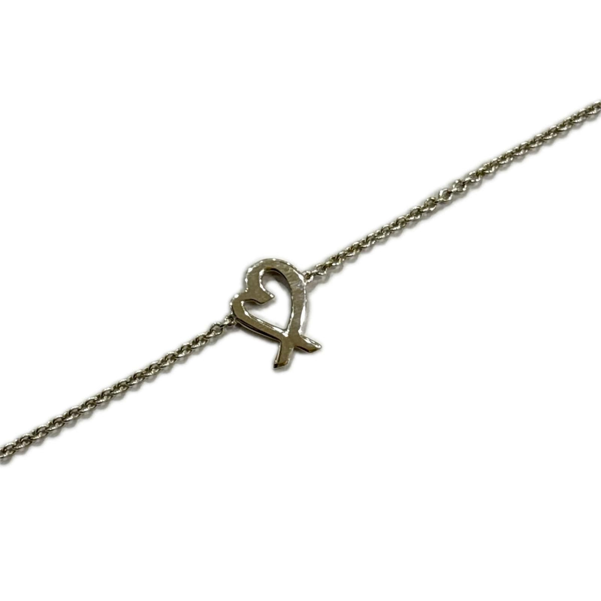 Tiffany & Co Loving Heart Bracelet 925 Sterling Silver — view 2