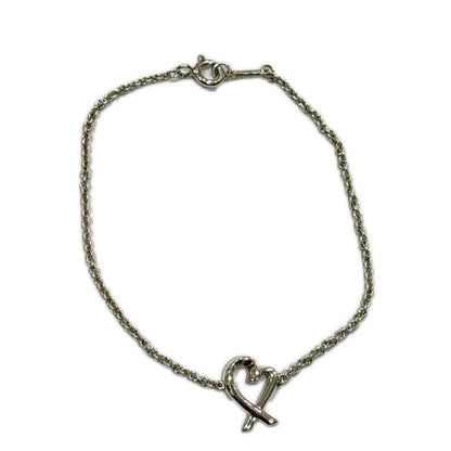 Tiffany & Co Loving Heart Bracelet 925 Sterling Silver