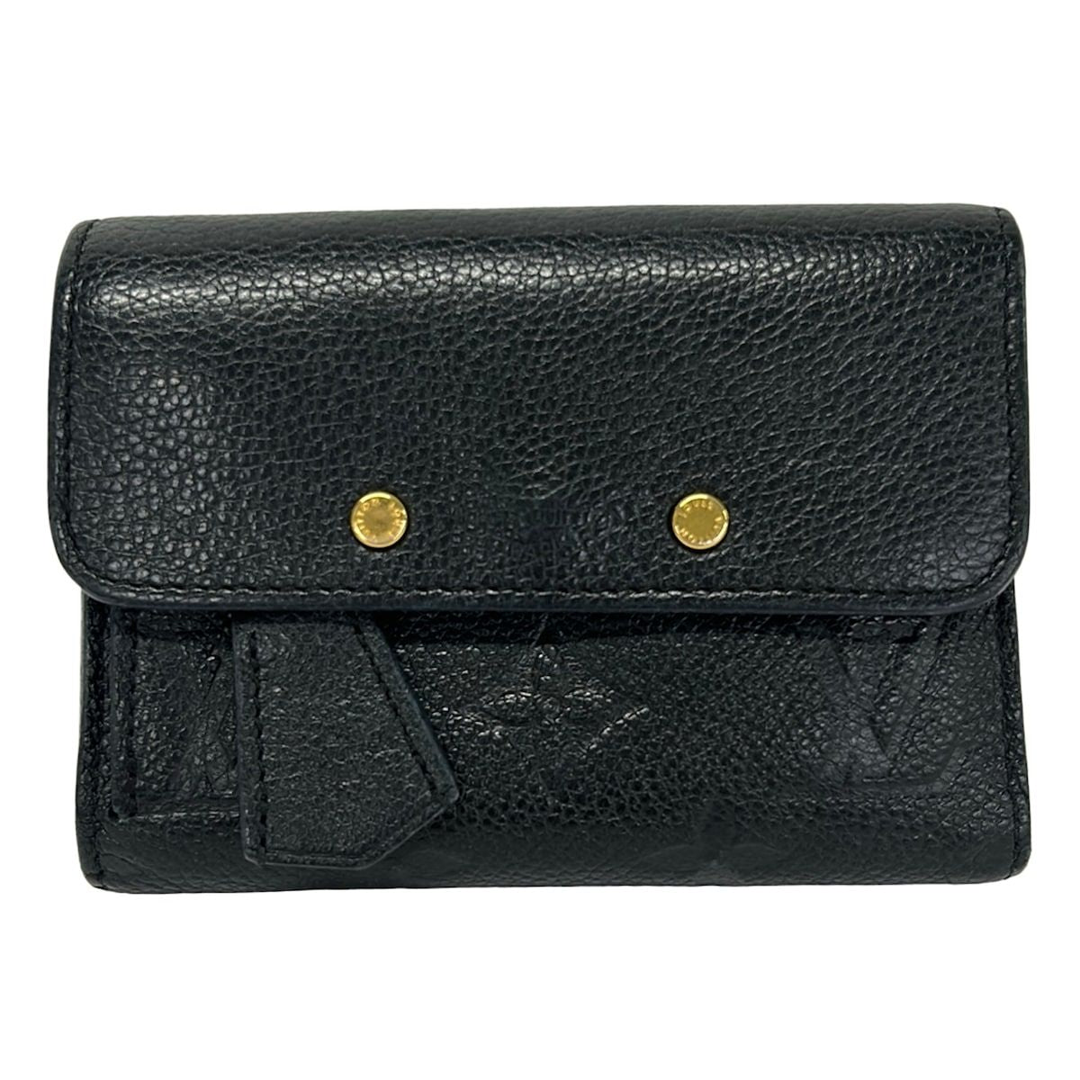 Louis Vuitton Trifold Wallet Monogram Empreinte Portefeuille Pont Neuf Compact