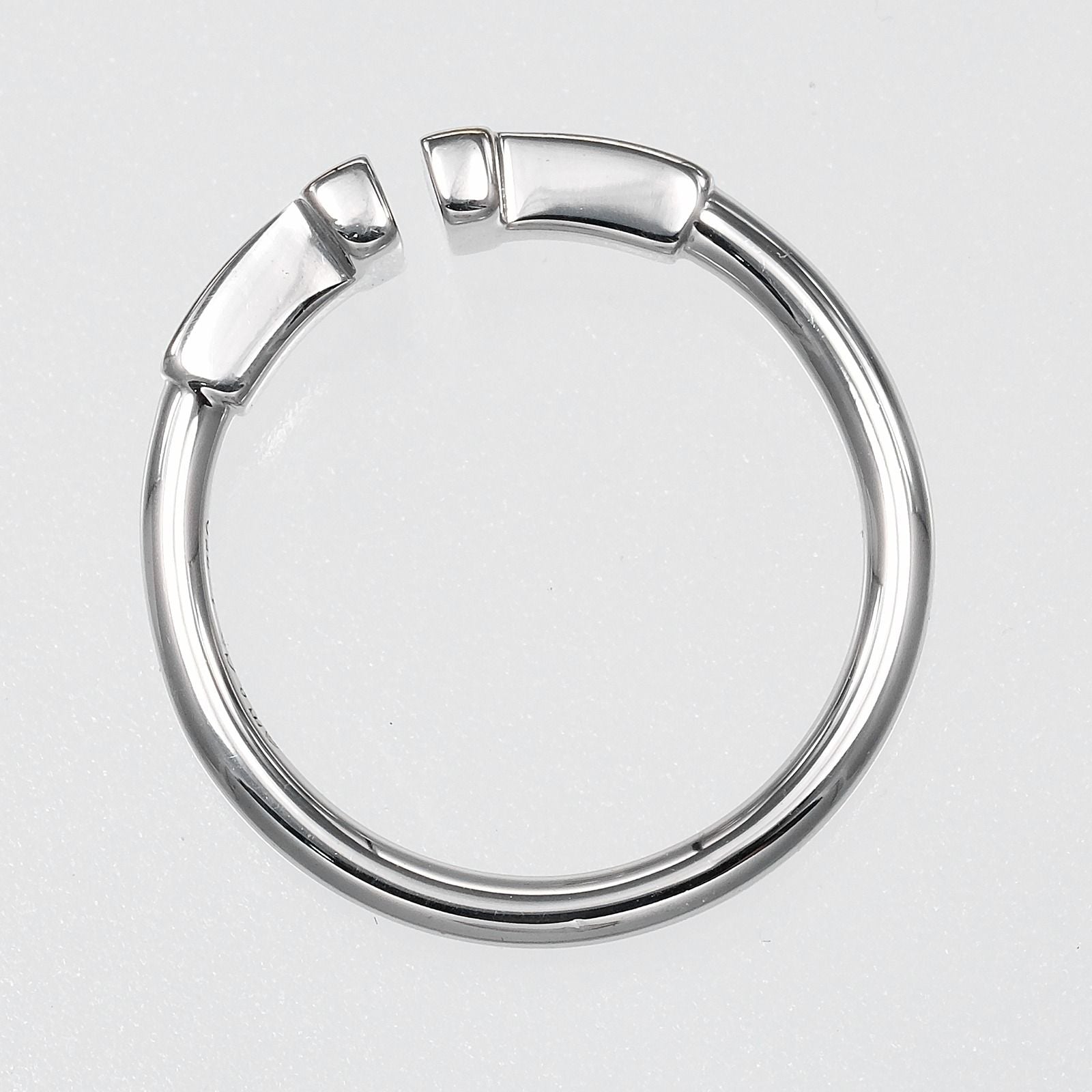 Tiffany & Co T Wire 18k White Gold Ring — view 8