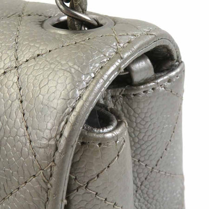 Chanel Shoulder Bag Gray — view 8