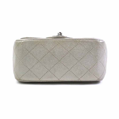 Chanel Shoulder Bag Gray — view 4