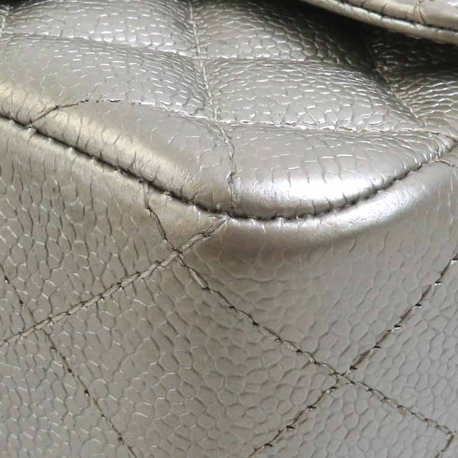 Chanel Shoulder Bag Gray — view 6