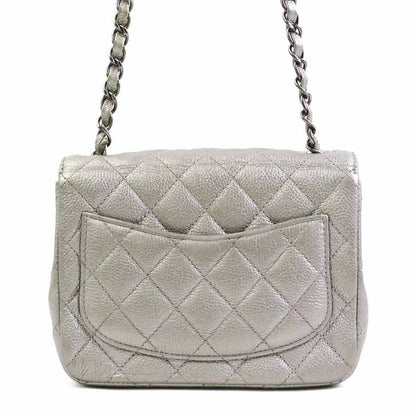 Chanel Shoulder Bag Gray — view 3