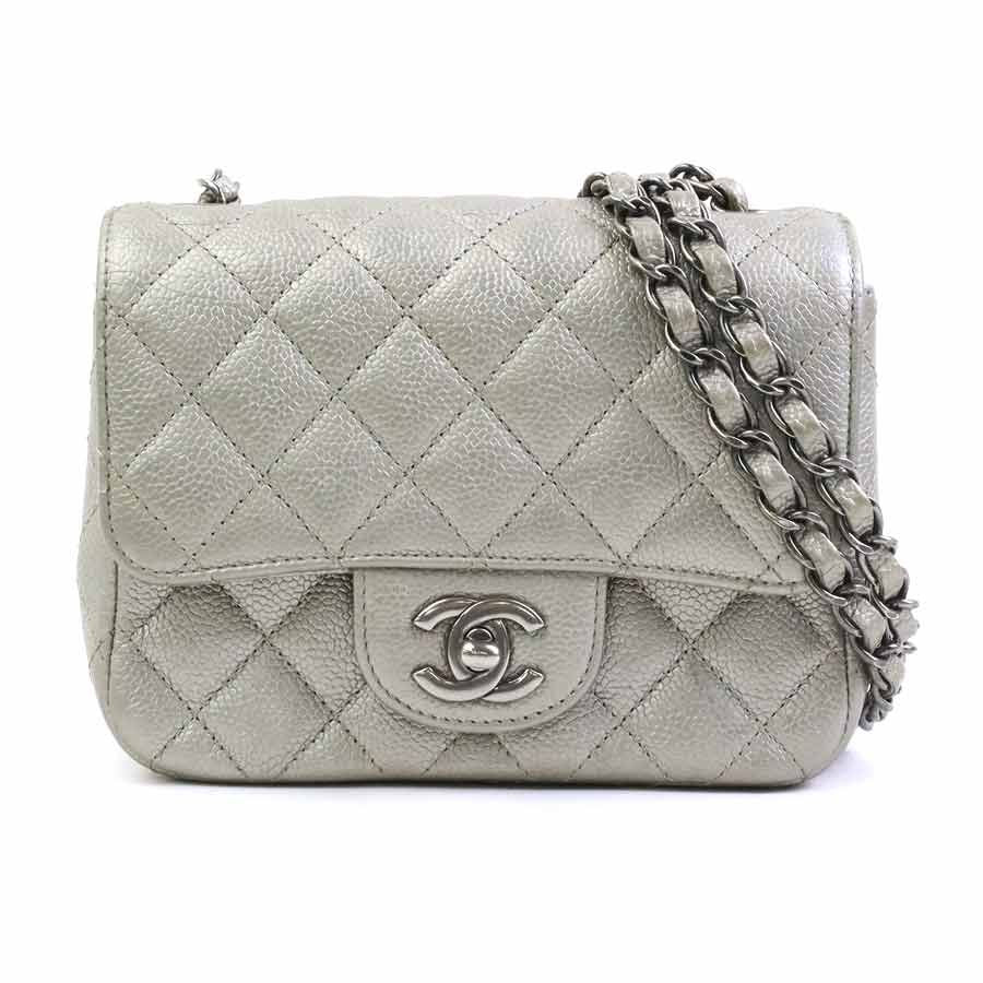 Chanel Shoulder Bag Gray