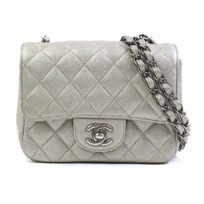 Chanel Shoulder Bag Gray