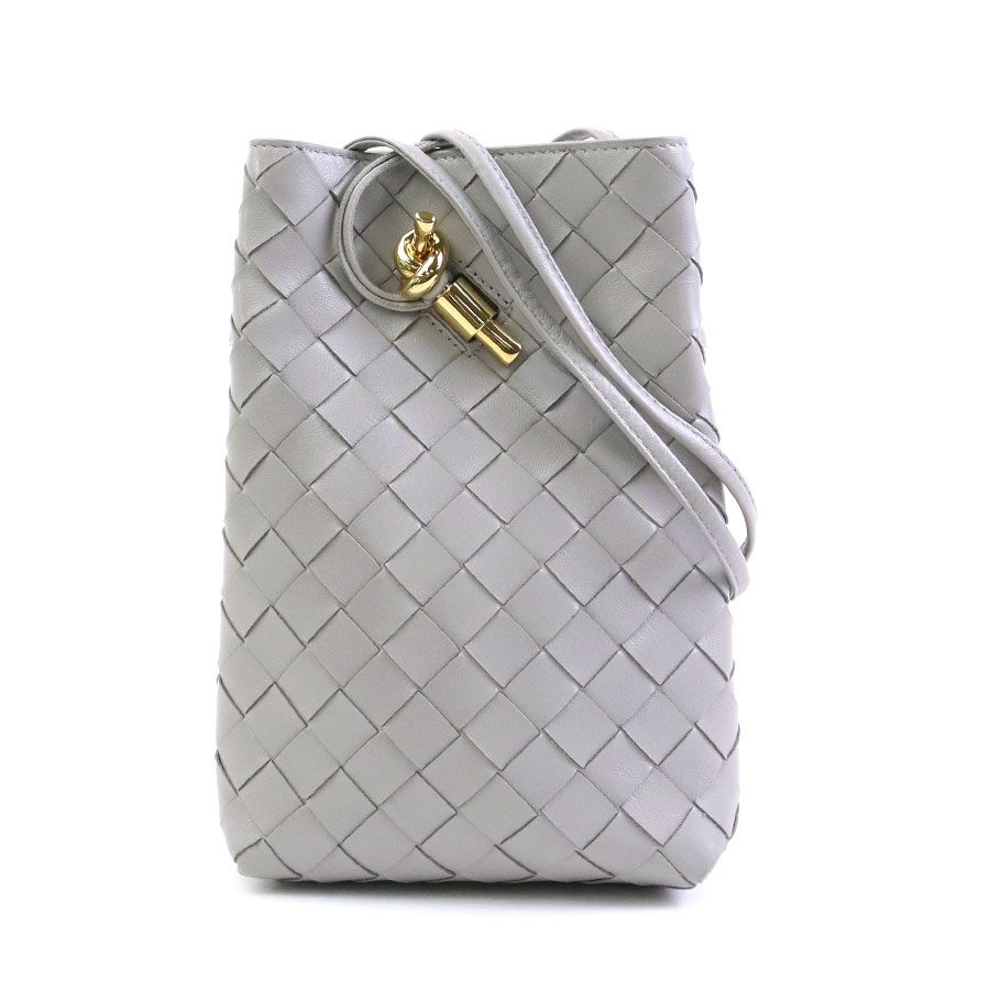 Bottega Veneta Phone Case Shoulder Bag Intrecciato Andiamo Pouch