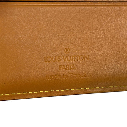Louis Vuitton Bifold Wallet Nomad Portefeuille Marco Glitter le Leather — view 5