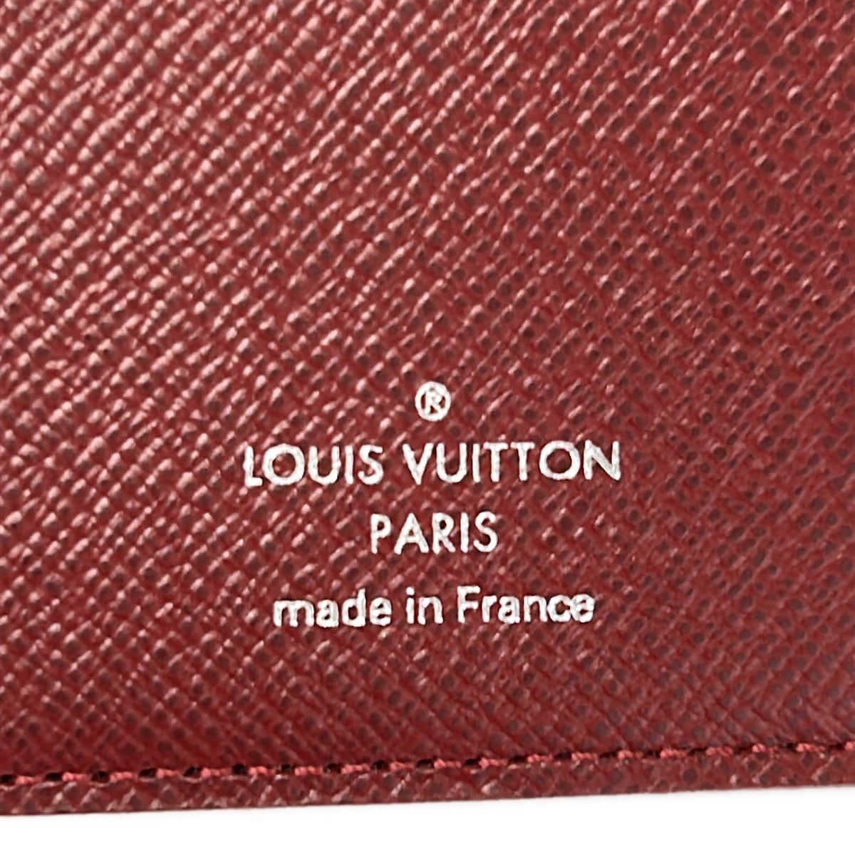 Louis Vuitton Trifold Wallet Epi Portefeuille Joy Ruby Leather — view 5