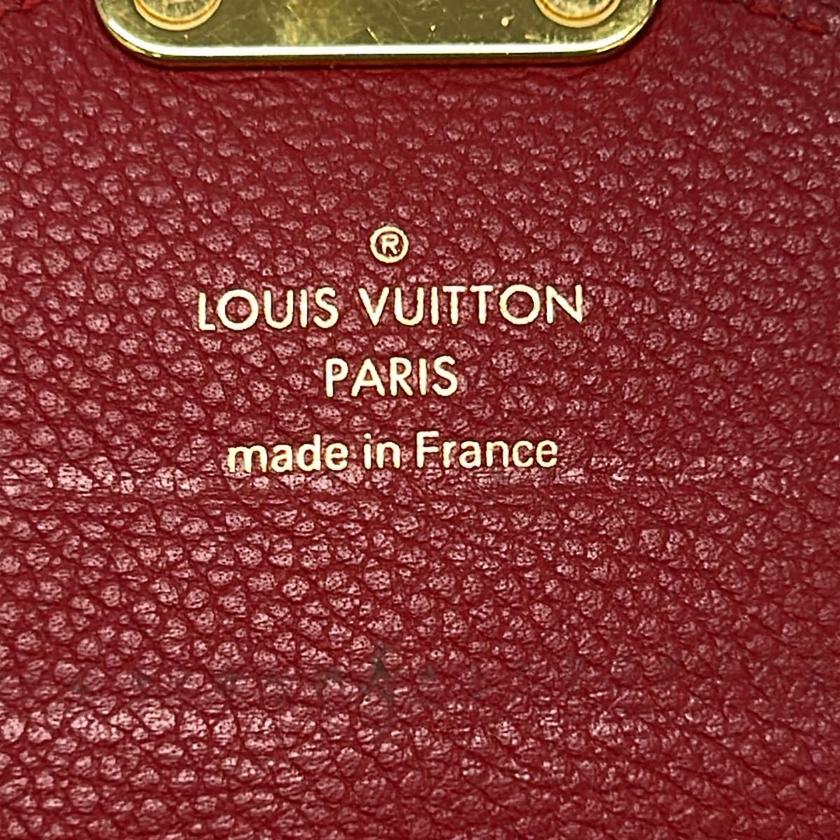 Louis Vuitton Wallet Monogram Portefeuille Pallas Cerise Leather — view 6