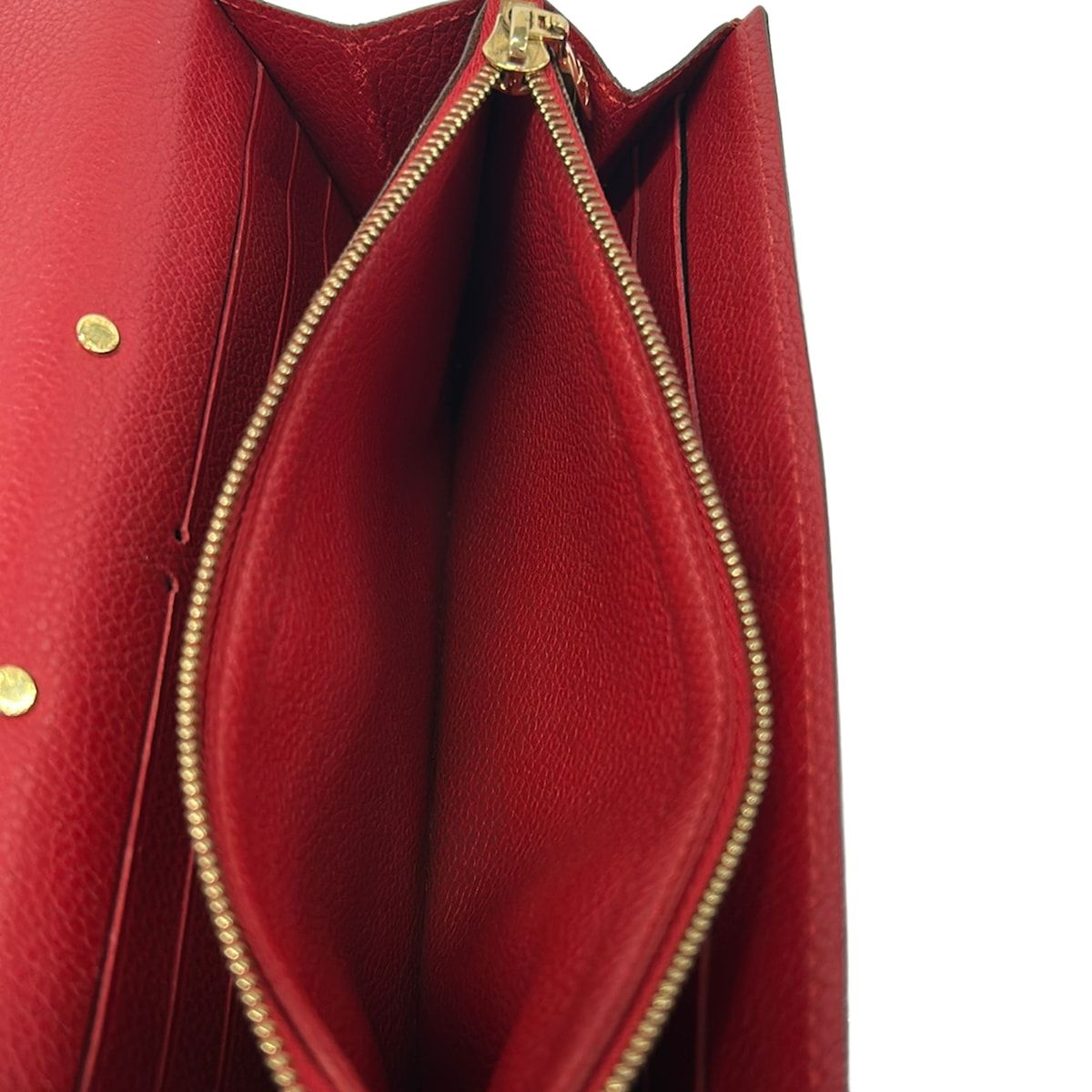 Louis Vuitton Wallet Monogram Portefeuille Pallas Cerise Leather — view 5