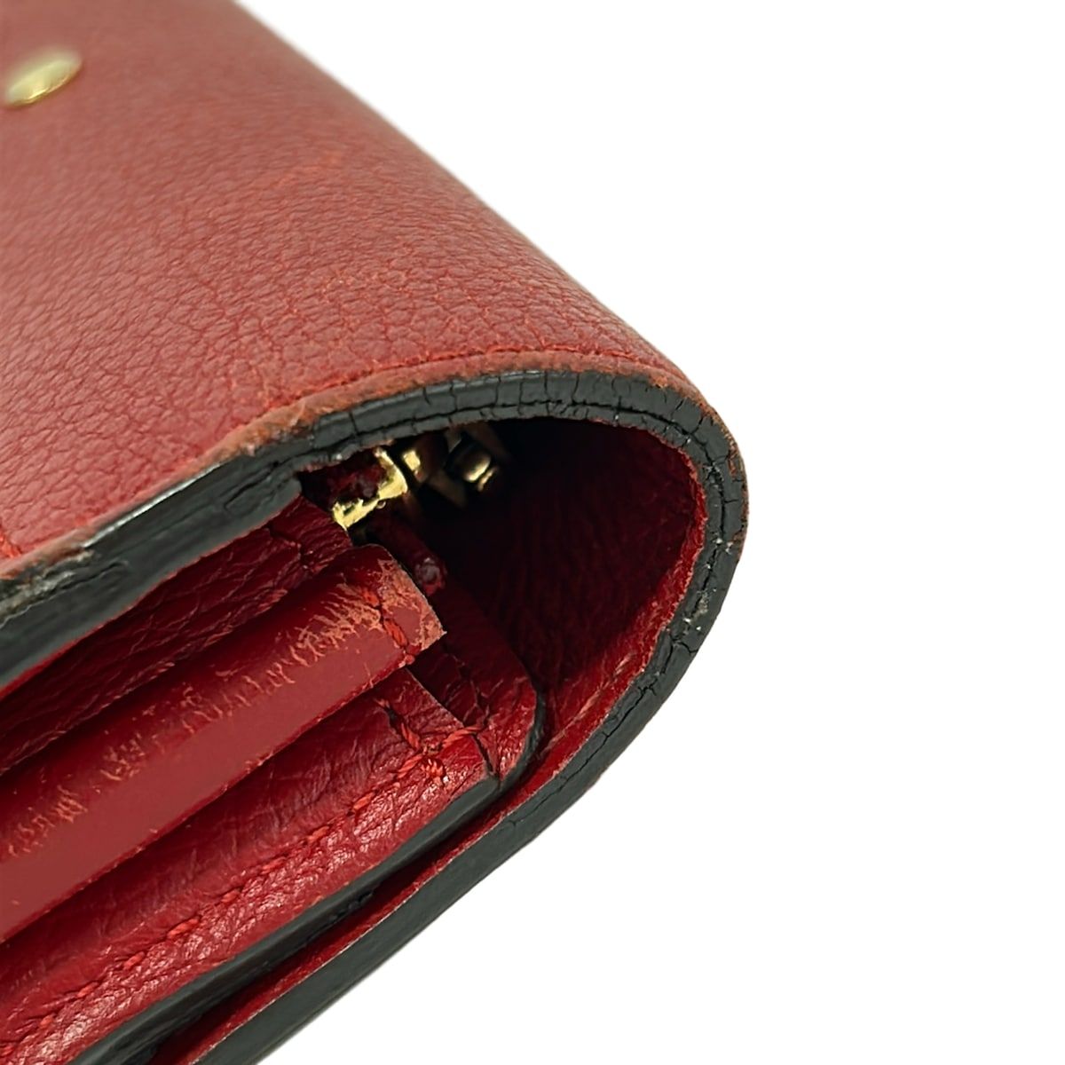 Louis Vuitton Wallet Monogram Portefeuille Pallas Cerise Leather — view 7