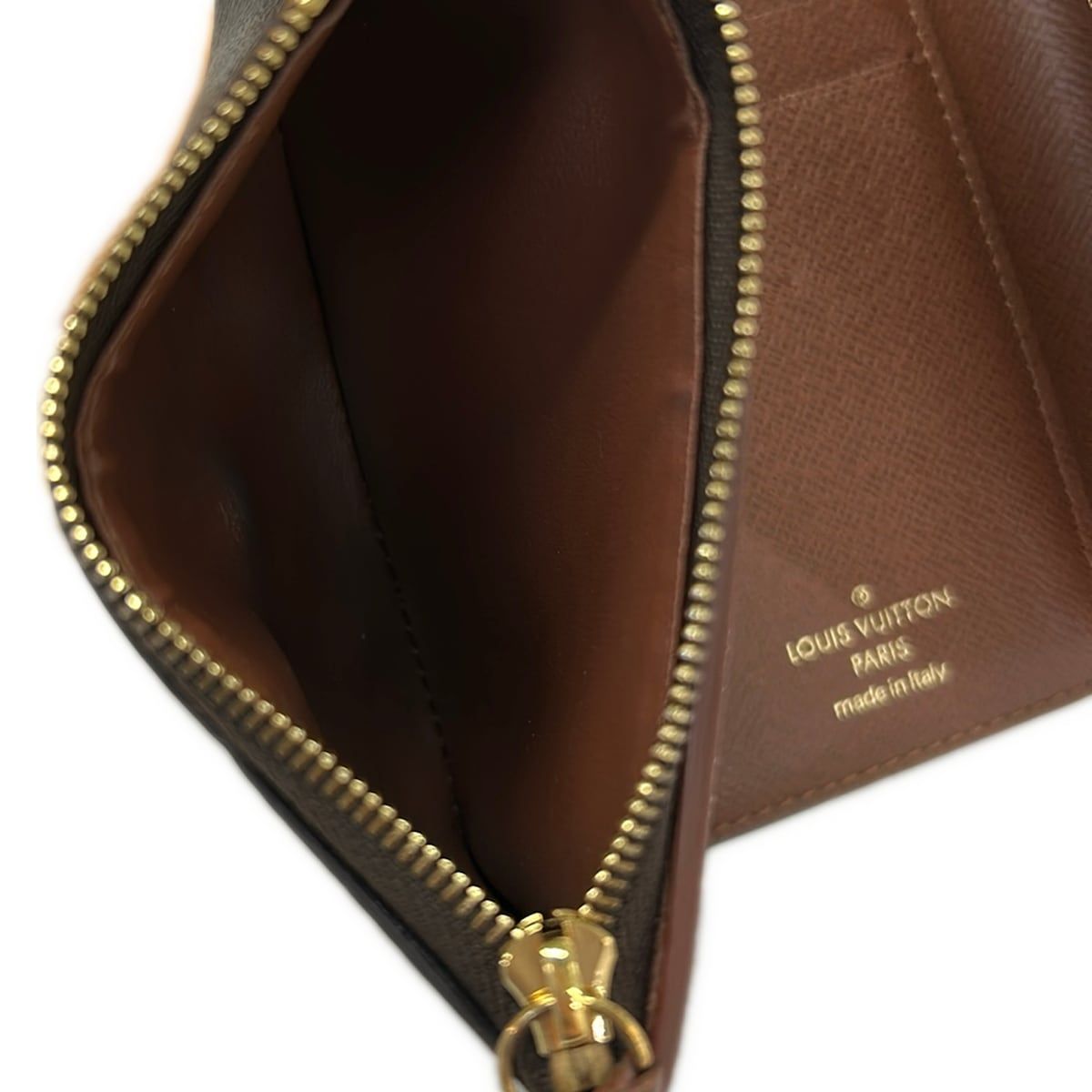 Louis Vuitton Trifold Wallet Monogram Portefeuille Victorine Leather Cowhide — view 4
