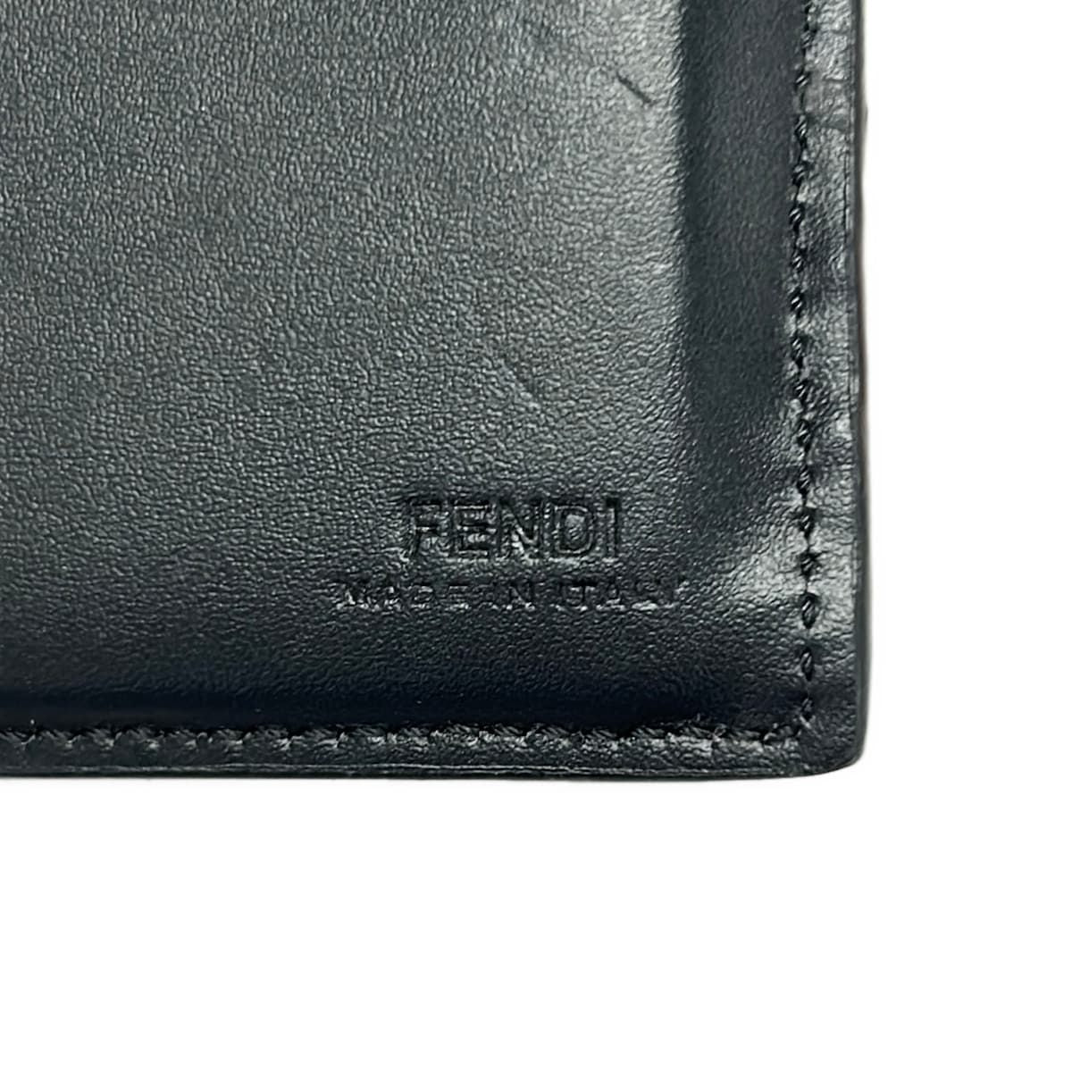 Fendi Bill Purse Black Leather — view 6