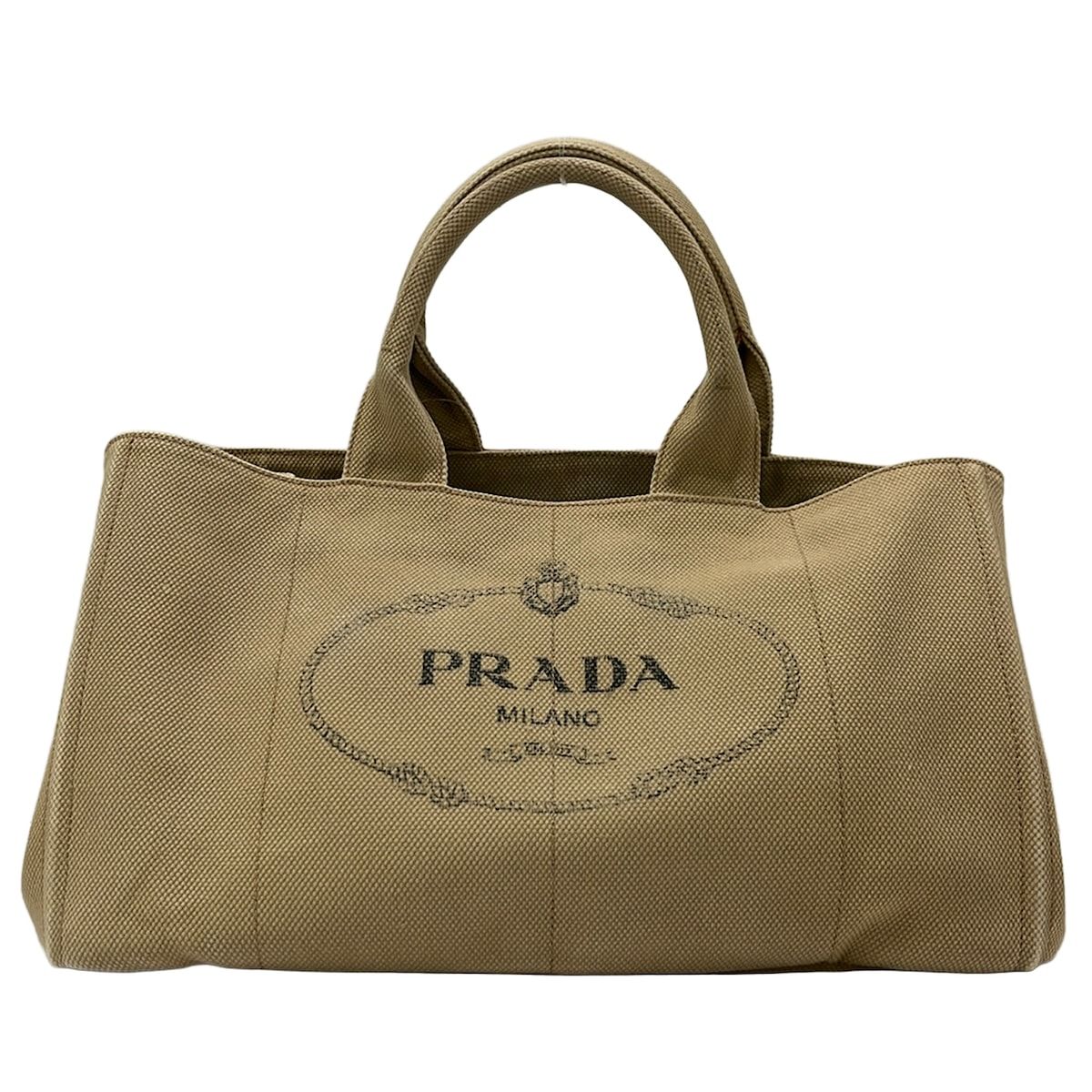 Prada Tote Bag Canapa Beige