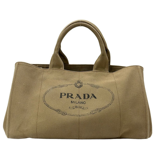 Prada Tote Bag Canapa Beige