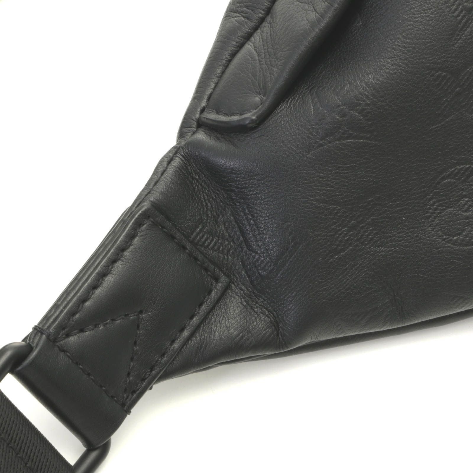 Louis Vuitton Discovery Bum Bag Monogram Shadow Noir Waist Canvas — view 5