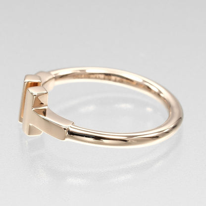 Tiffany & Co T Wire 18k Pink Gold Ring — view 5