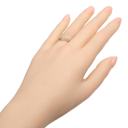 Tiffany & Co Open Heart Band 18k Pink Gold Diamond Ring — view 2