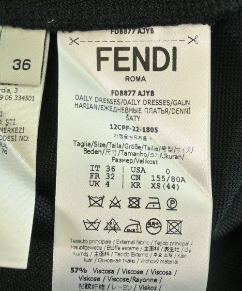 Fendi Dress Black — view 5