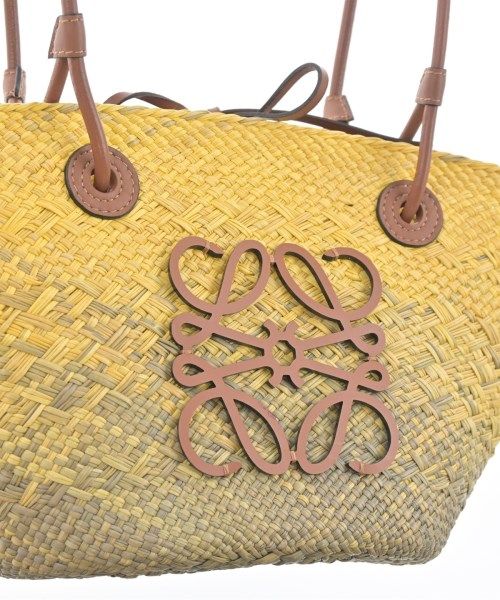 Loewe Basket Bag Handbag Yellow — view 6