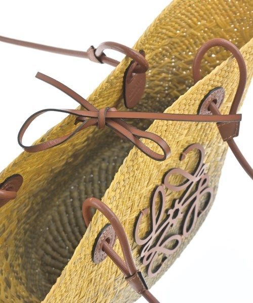 Loewe Basket Bag Handbag Yellow — view 5