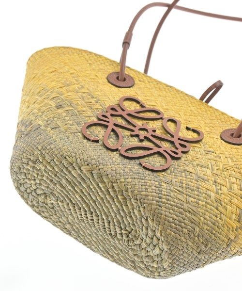 Loewe Basket Bag Handbag Yellow — view 7