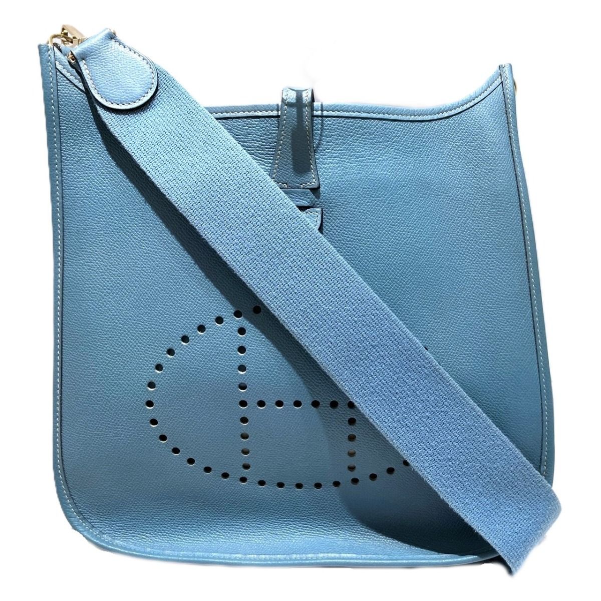 Hermes Evelyne PM Shoulder Bag Taurillon Clemence
